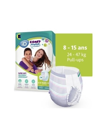 Pañal Id Comfy Junior Pants 8-15Años 14U
