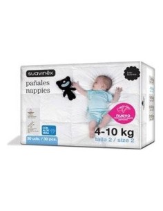 Suavinex Pañal Talla Mediana 4-10Kg 32Uds
