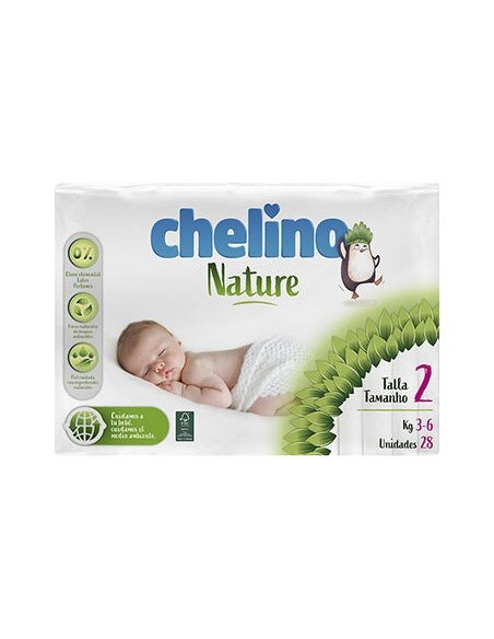 Pañal Infan Chelino Nature T2 3-6 Kg 28U