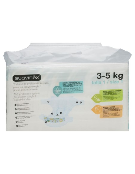 Suavinex Pañal Recién Nacido 3-5Kg 36Uds