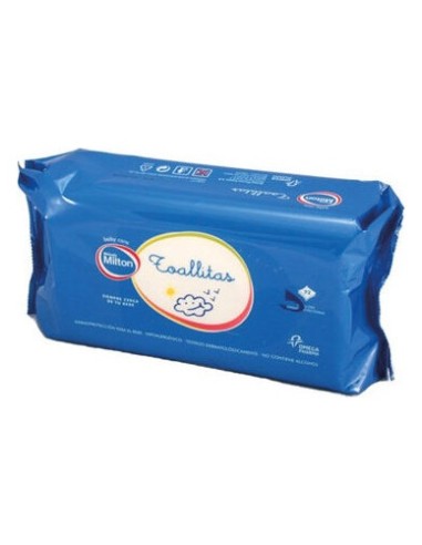 Milton Toallitas Dermoprotectoras 72 Und