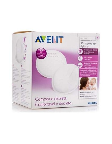 Avent Discos Absorbentes Lactancia 60 Ud