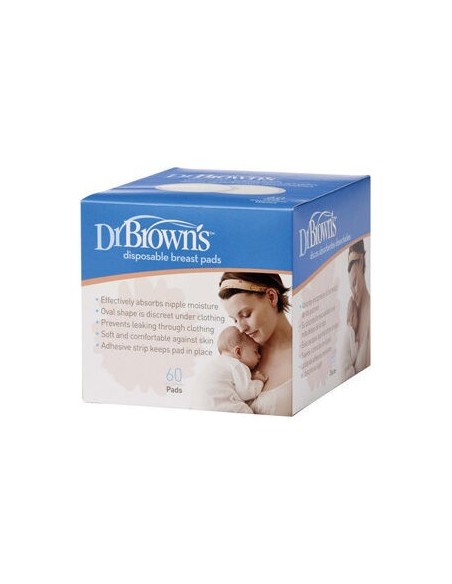 Dr Browns Discos Absorbentes Lactancia 60Uds
