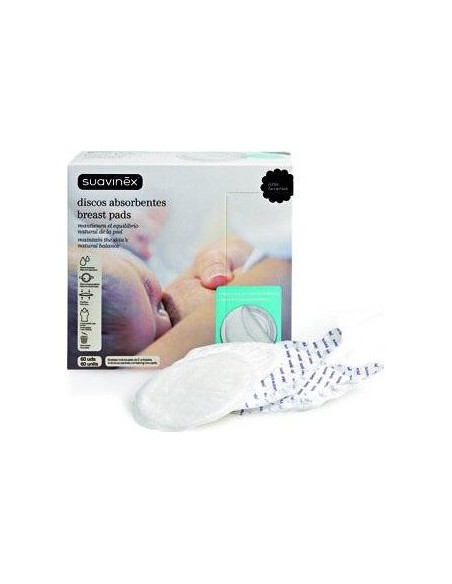 Suavinex Nature Discos Lactancia 60 Uds