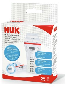 Bolsas De Leche Materna Nuk 25 Uds