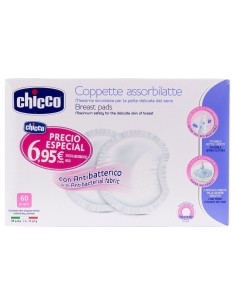 Chicco® Discos Absorbentes Lactancia 60Uds