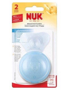 Pezonera Nuk Redonda Silicona 2 Und.