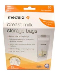 Bolsas P Leche Materna Medela 50 Uds