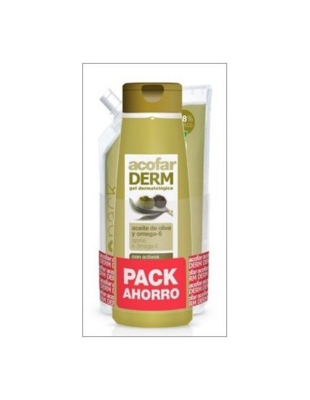 Acofarderm Pack Oliva (Gel 750 +Eco 750)