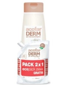 Acofarderm Pack Algodon(Gel 750+Eco 250)
