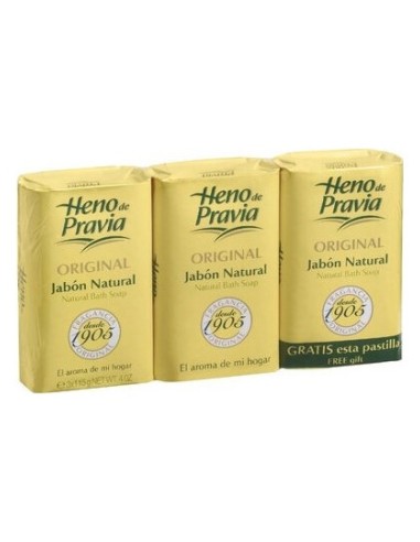 Heno De Pravia Jabon 3X2 Pastillas 115 G