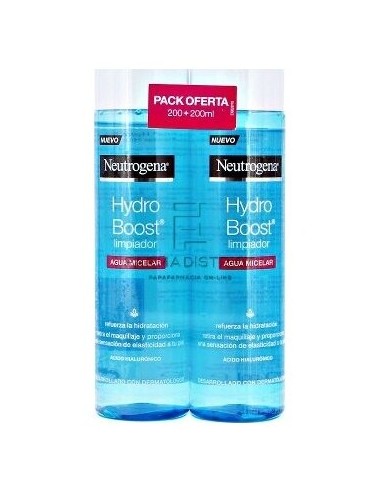 Neutrogena Hydro Bst Ag Miscelar 2X200Ml
