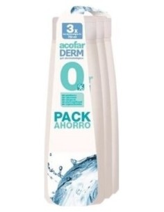 Acofarderm Pack Triplo Gel 0% 3 X 750Ml