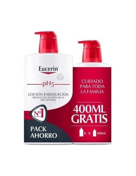 Eucerin Family Pack Loc Ph5 Enriq 1L+400