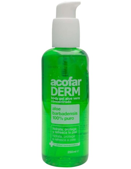 Acofarderm Body Gel Aloe Vera Concentrado 250Ml