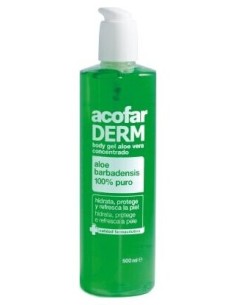 Acofarderm Body Gel Aloe Vera Concentrado 500Ml