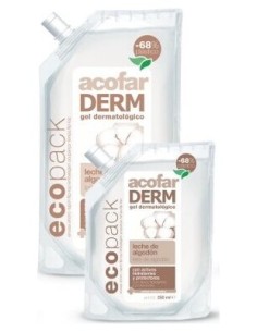 Acofarderm Ecopack Gel Leche De Algodon 750Ml