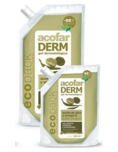 Acofarderm Ecopack Gel Aceite Oliva 250