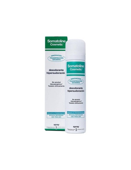 Somatoline Desodorante Hipersudoracion Spray 2X75 Ml