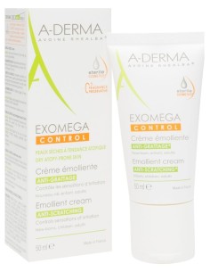 A-Derma Exomega Control Crema Emoliente 50Ml