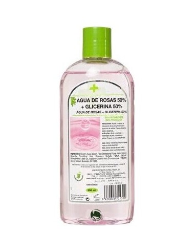Rueda Farma Glicerina + Agua De Rosas 300Ml