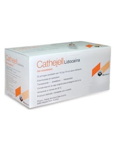 Cathejell Gel C/Lidocaina 12,5 G 25 Ud