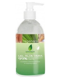 Sanasur Gel Aloe Rosa Mosq Mentol 500Ml