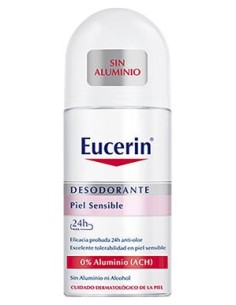 Eucerin Desodorante 0% Alum Roll On 50Ml