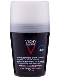 Vichy Homme Desodorante Piel Sensible Roll On 50Ml