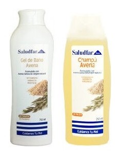 Saludfar Gel Avena 750+ Champu Avena 300