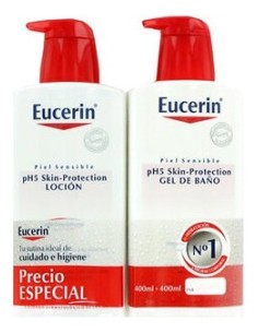 Eucerin Ph5 Pack Locion 400Ml +Gel 400Ml