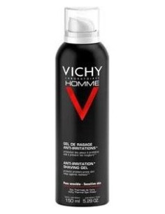 Vichy Homme Gel Crema De Afeitado Anti-Irritaciones Sin...