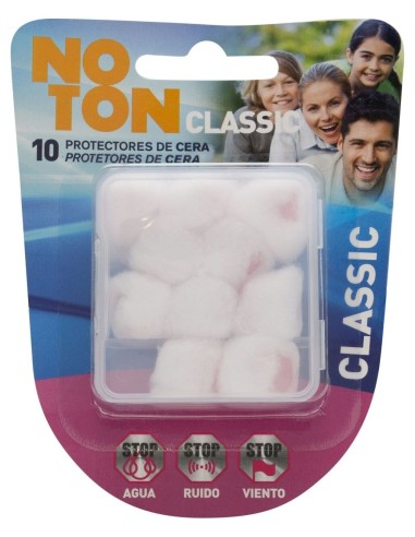 Noton 2 Tapones De Cera + 8 Tapones De Algodón...