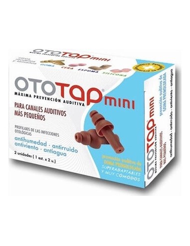 Tapones Oido Ototap Goma Premod Mini 2U