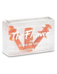 Tapones Flower Goma Silicona 1 Par