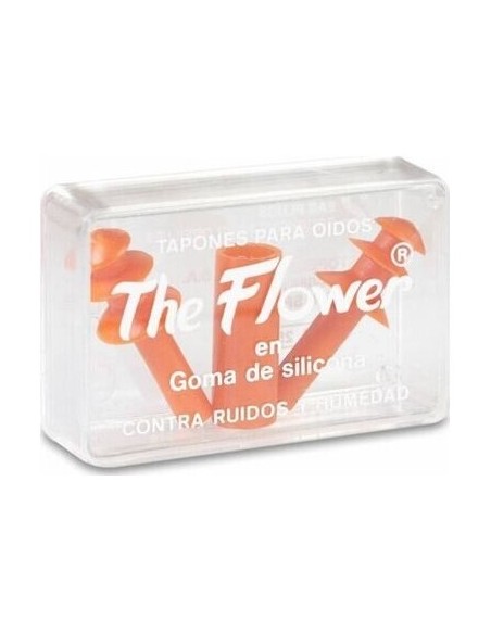 Tapones Flower Goma Silicona 1 Par