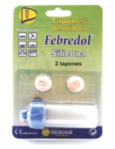 Febredol® Tapones De Silicona Para Los Oídos 2Uds