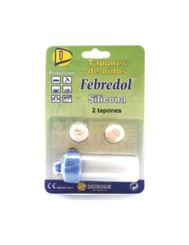 Febredol® Tapones De Silicona Para Los Oídos 2Uds