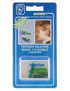 Tapones Oido Maries Silicona Niños 2 Und