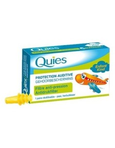 Quies Tapones Oído Silicona Anti-Presión Infantil  2Uds