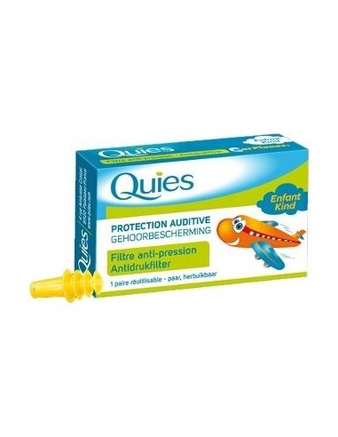 Quies Tapones Oído Silicona Anti-Presión...