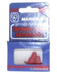 Maries Tapones Oído Látex Antiruidos 2Uds