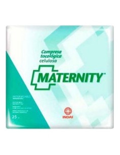 Compresas Maternity Indas Celulosa 25