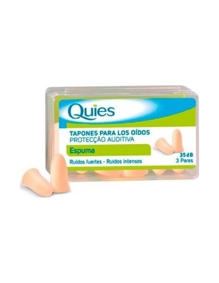 Quies Tapón De Espuma 6Uds