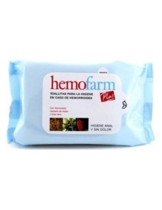 Hemofarm Plus Toallitas 60 Unidades