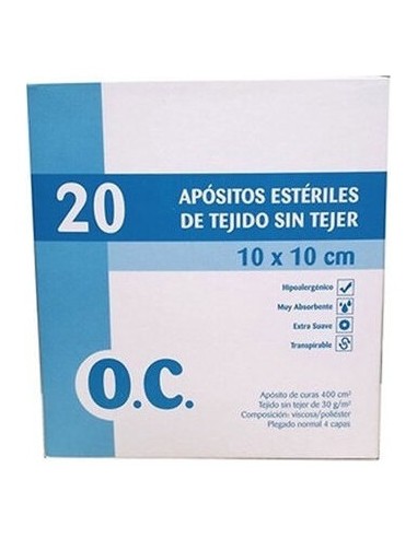 O.C. Apósitos Estériles De Tejido Sin Tejer...