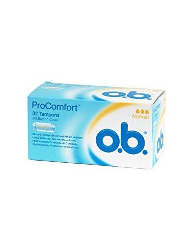 Tampones Procomfort O.B.  Normal 32 Uds.