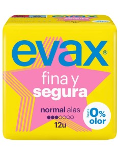 Evax Compresas Higienicas Femeninas Fina Y Segura Normal...