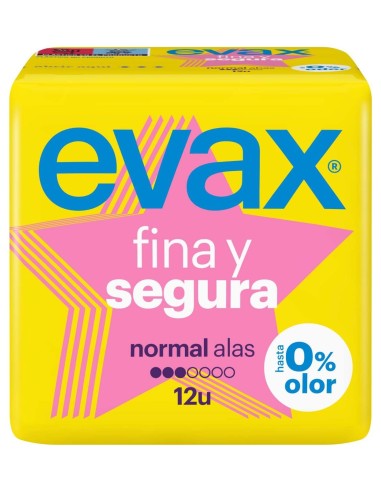 Evax Compresas Higienicas Femeninas Fina Y...