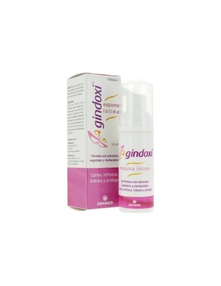 Gindoxi Espuma Intima Femenina 50Ml